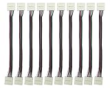 LEDテープ用 延長用コネクタ  RGBW 5050SMD用 延長ケーブル マルチカラー対応  5本セット