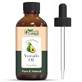 Organic Gin Avocado (Persea americana) Oil | Pure and Natural Carrier Oil for Skin Care, Hair Care & Massage - 30ml/1.01fl oz