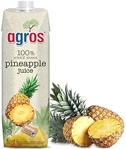 Agros パイナップル ジュース パインアップル 果汁100 1l 12本 無添加 紙パック 業務用 まとめ買い 濃縮還元 天長食品工業 食品 飲料 お酒 通販 Amazon