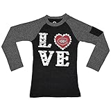 NHL GirlsモントリオールカナディアンズAthleticロングスリーブTシャツ(箔プリント)