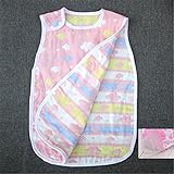 ベビー パジャマ ふわふわ コットン 柔らかい 綿 ボタン開閉式スリーパー オーガニックコットン 80 cm ピンク クラウド