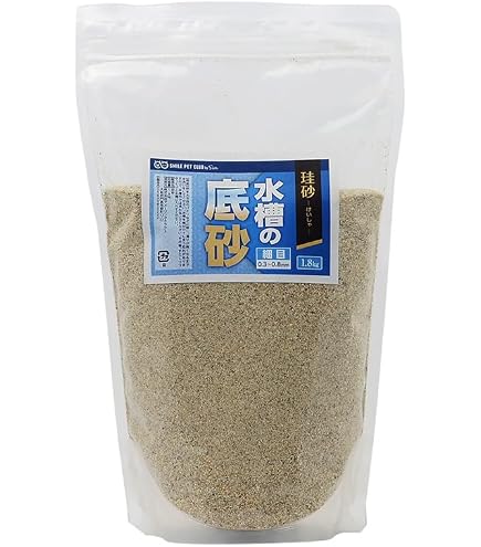 Amazon | SMILE PET CLUB 水槽の底砂 珪砂 細目 0.3~0.8mm 3kg | SMILE Amazon | SMILE PET CLUB 水槽の底砂 珪砂 細目 0.3~0.8mm 3kg | SMILE