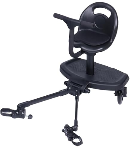 ベビーカー 二人乗り用ステップ　立ち＆椅子ハンドル付き Amazon.co.jp: SUGGEST ベビーカーステップ 2WAY ハンドル付き