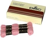 DMC タペストリーウール 4番 長さ8ｍ 10カセ入 #7202 ピンク系 DMC486B