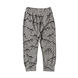 Cutelove 子供服 長ズボン 春秋 可愛い動物柄 恐竜プリント ポリエステル キッズ レジャー 男の子 ヨーロピアンスタイル 赤ちゃん ベビー 柔らか ロングパンツ