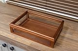 ガラスコレクションケース 中 ディスプレイケース 収納ケース 収納/BR