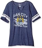 サッカーManchester City Football Club Women 's Go Far Tシャツ、XX Large , Navy Heather /ホワイト