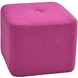 タンスのゲン スツール　チェア　丸型 ピンク 11310005 11