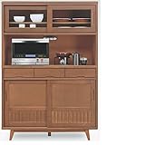 レンジ台 ダイニングボード キッチン収納 幅120cm 完成品 木製 開梱設置