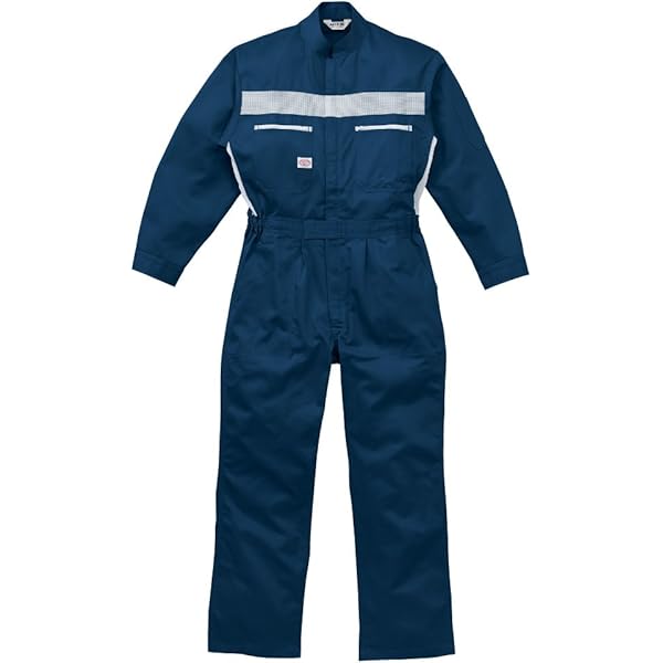 【新品】BILSTEIN 作業着 つなぎ ネイビー サイズL ・Tシャツ付 Amazon.co.jp: [ユニフォームU-style] (オートバイ) AUTO-BI 腰
