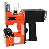 220Vポータブル電動ミシンシールリング機械工業布マシン