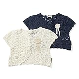 Lily ivory カーディガン(80～130cm)キムラタンの子供服 ネイビーブルー 90 (71013x71313-152)