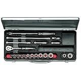 KTC(ケーテーシー) ソケット レンチセット 9.5mm (3/8インチ) TB312X