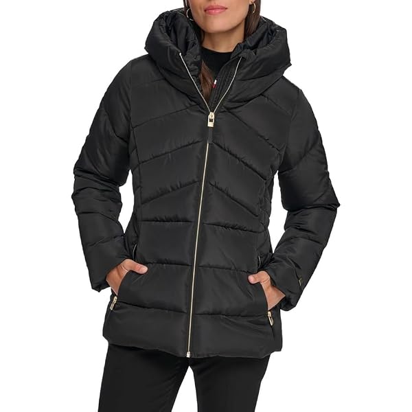 Amazon | [Tommy Hilfiger] [トミーヒルフィガー]中綿 ジャケット 