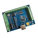 P Prettyia 4軸 CNC彫刻用 ブレークアウトボード　USB MACH3モーションコントロールカード 100Khz