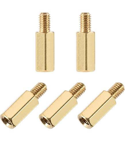 Amazon | uxcell PCBマザーボードスペーサースタンドオフ ナイロン