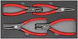 KNIPEX(クニペックス) 002001V09 精密スナップリング Pセット 4ホン トレイツキ 002001V09