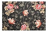 York Wallcoverings LN7540SMP Remington Rose Tulip Floral Vine 8-Inch X 10-Inch Wallpaper Memo Sample