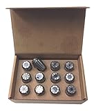 HHIP 3900-5205 ER-20 Spring Collet Set, 1/16~1/2, 12 Piece by HHIP