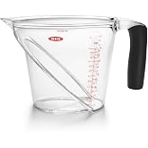 OXO Good Grips Angled Measure Cup, 1 Litre Capacity, 4 Cup, Clear