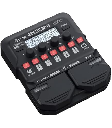 SONICAKE Multi-Effects Processor for Guitar/Bass, 130+ Effects