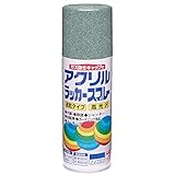 ニッペ ペンキ スプレー アクリルラッカースプレー 400ml シルバーメタリック（銀色） ラッカー つやあり 屋外 日本製 4976124272240