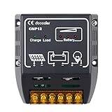 Docooler ソーラー充放電コントローラー ラソーラーパネル バッテリーレギュレータ 安全保護10A 12V / 24V