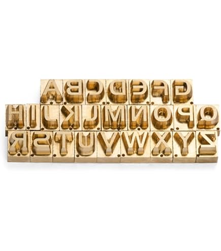 Amazon.co.jp: 小次郎 高級刻印 英字セット 直 0.4mm 151268 : ホビー