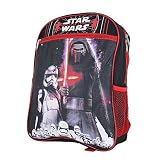 Disney Nickelodeon Marvel 15" inch Kids Backpack (BP-5579 STAR WARS THE FORCE AWAKENS BLK) [並行輸入品]