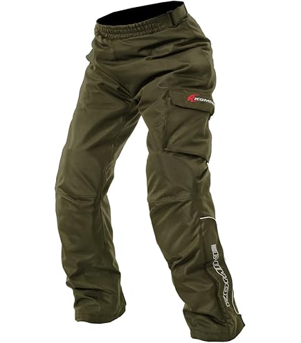 Amazon | RSタイチ(アールエスタイチ)バイクパンツ ブラック/レッド