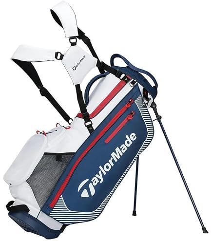 Taylormade Golf OTC Caddy Bag Black/Deep Blue/Orange for Men UN725