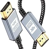 HDMI ケーブル【10M/4K対応】HDMI 2.0規格ハイスピード プレミアム HDMI Cable 4K 60Hz/2K 144Hz/3840p/2160p 18gbps/UHD/HDR/3D/高速 イーサネット対応 PS5/PS4/3,Xbox, Nintendo Switch, PC,Apple TV, Fire TVなど適用(グレー)