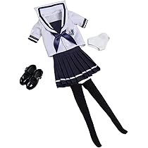 Amazon | Qialexicon 1/6スケール女性用学生服セット