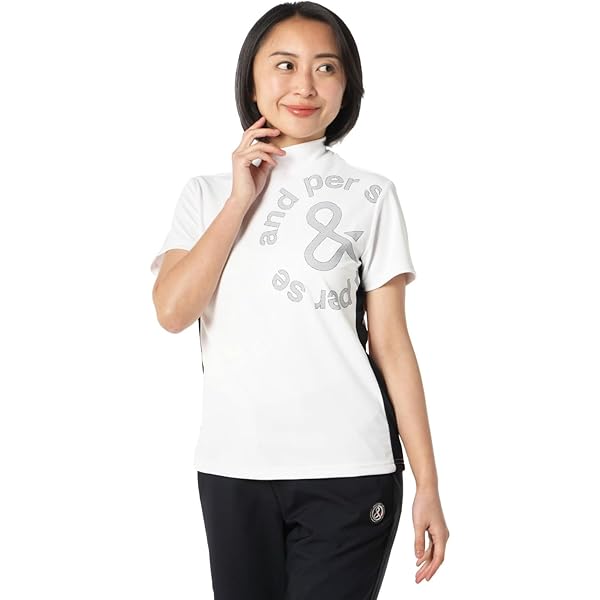 Amazon.co.jp: [アンパスィ] ハイネックシャツ レディース