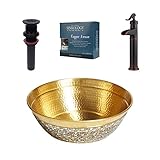Sinkology sb302 – 16 ch-f040 Shockley All - in - One真鍮バスシンクキット、Pfister舟形蛇口とドレインinブロンズ