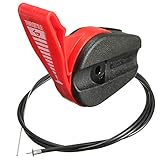 amzmonnsuta　65インチのバイク　芝刈り機用スロットルケーブルとガーデン機械継手スイッチセット