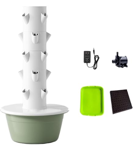 Amazon.co.jp: tangcheng 水耕栽培キット 水耕栽培 タワー 垂直栽培 水