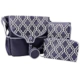 Boppy Vail Diaper Bag - Black Metro by Fisher-Price