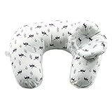 Miracle Baby（ミラクル ベビー）ママの授乳クッション ベビー看護授乳枕　Baby Care Nursing Breastfeeding Pillow　コットン100%　小枕とU形授乳枕の組