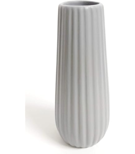 Amazon.co.jp: 韓国人間国宝 安東五作樊川窯 白磁花瓶 高さ26㎝ 白釉玉