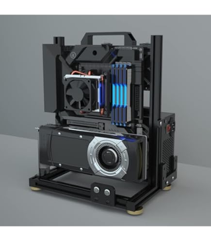 3wayオープンフレーム スタック式 ホワイトエディション 長尾製作所のスタック式オープンフレーム型PCケースにホワイト