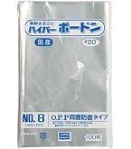 Amazon | シモジマ (スワン) OPP袋 ボードン #20 No.11 穴なし 透明