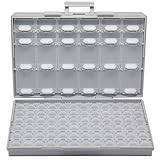 AideTek BOX-ALL-96 パーツケース チップ抵抗 チップコンデンサ 96値を確実に整理収納 専用ラベルシール付