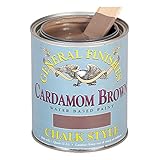 General Finishes MCP Chalk Paint, 1 pint, Cardamom Brown [並行輸入品]