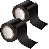Soxeeh ボンテージテープ 拘束テープ SMグッズ SMテープ 簡単拘束 静電気 調教 非粘着 2個セット 16M仕様(黒)