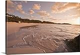 マイケル・DeFreitasプレミアムシックラップキャンバス壁アート印刷題名Horseshoe Bayビーチ、バミューダ 48" x 32" 2081884_24_48x32_none
