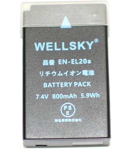 Amazon | NLC EN-EL20a EN-EL20 互換バッテリー 端子保護カバー付