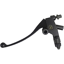 Honda GP Lever Perch Set W/ Mirror Mounts - Clutch + Drum Brake - Chrome - 7/8 - Foto 3