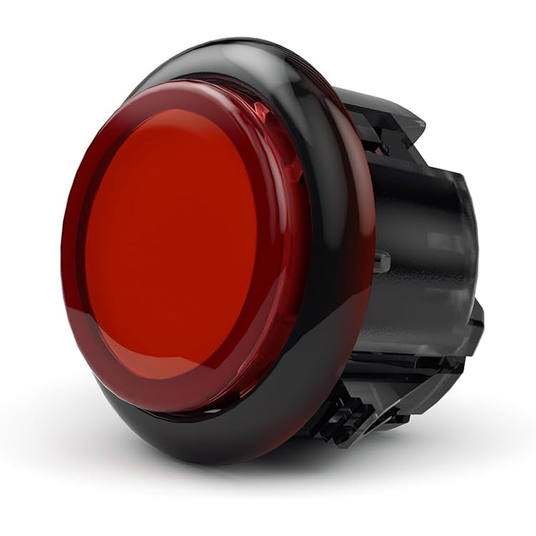 Amazon.co.jp: Punk Workshop 8pcs 24mmメカニカルボタンプッシュ