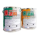 エスコ 床塗料 グリーン 10kg EA942DP-1